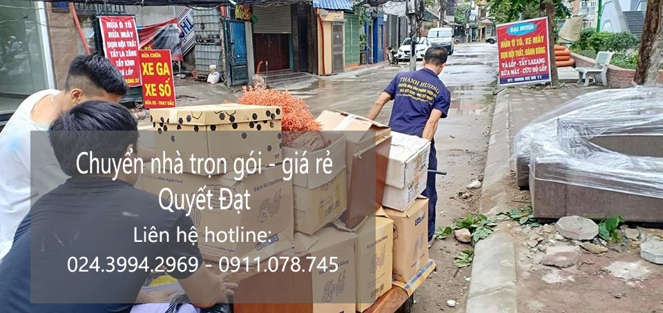 Dịch vụ chuyển nhà trọn gói 365 tại phố Trần Bình