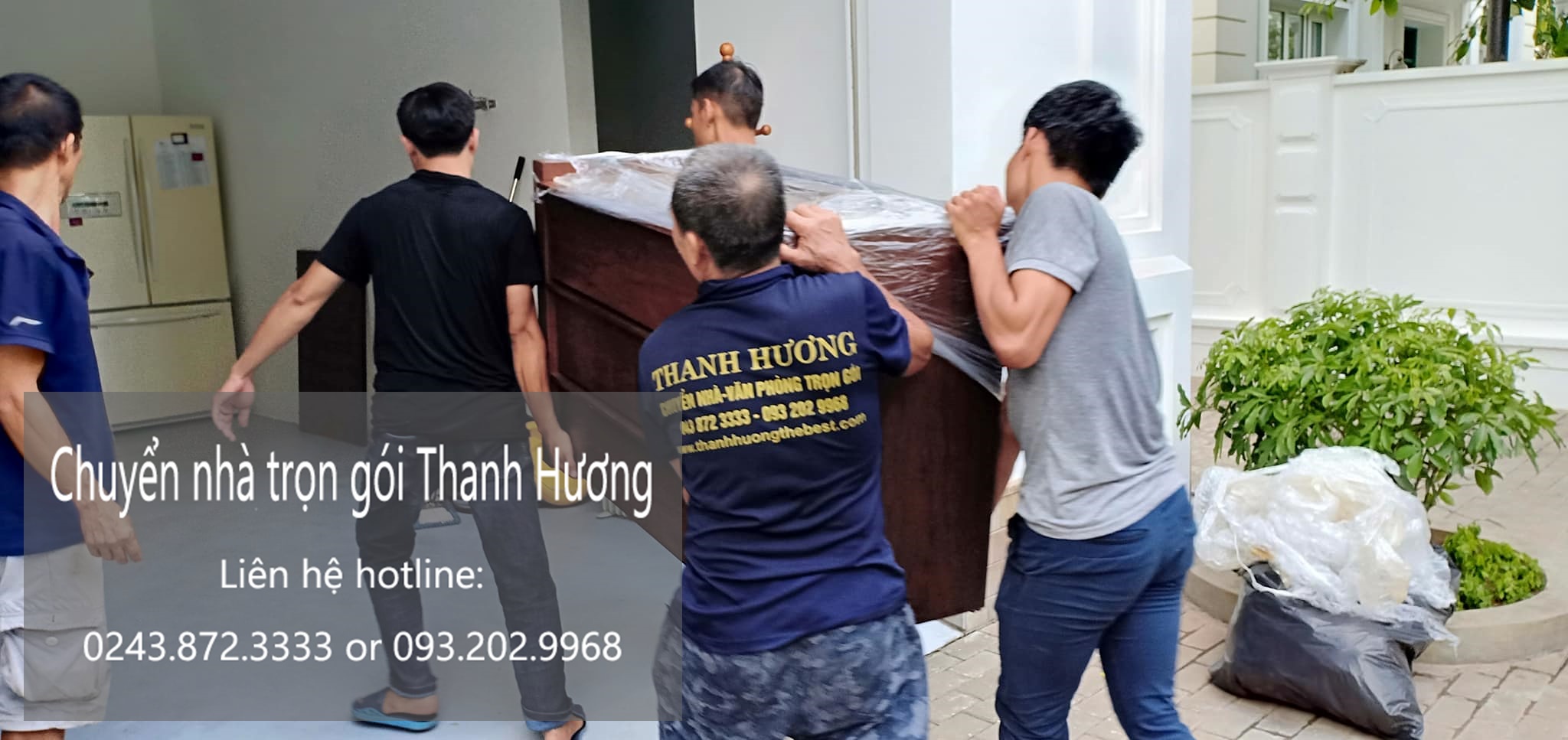 Dịch vụ chuyển nhà trọn gói 365 tại đường Duy Tân