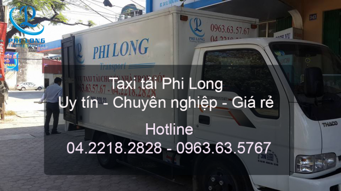 Dịch vụ taxi tải tại đường Trần Điền đi Phú Thọ