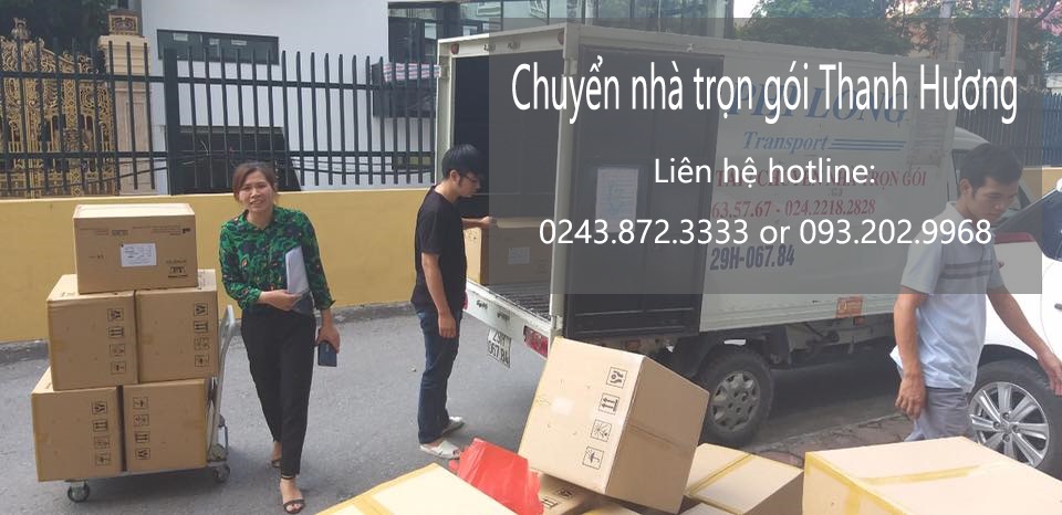 Dịch vụ chuyển nhà trọn gói 365 tại phố Nguyễn Cao