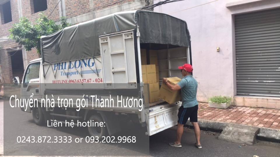 Dịch vụ chuyển nhà trọn gói Thanh Hương tại phố Hạ Yên